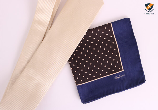 Profuomo Pocket Square and Tie