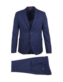 Donker blauw kostuum