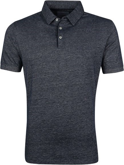 Gray men's polo