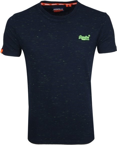 Super dry t-shirt neon detail