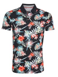 Polo met print