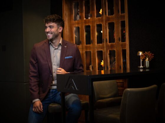 overhemd colbert kerstdinner