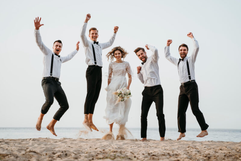 wedding guests