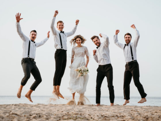 wedding guests